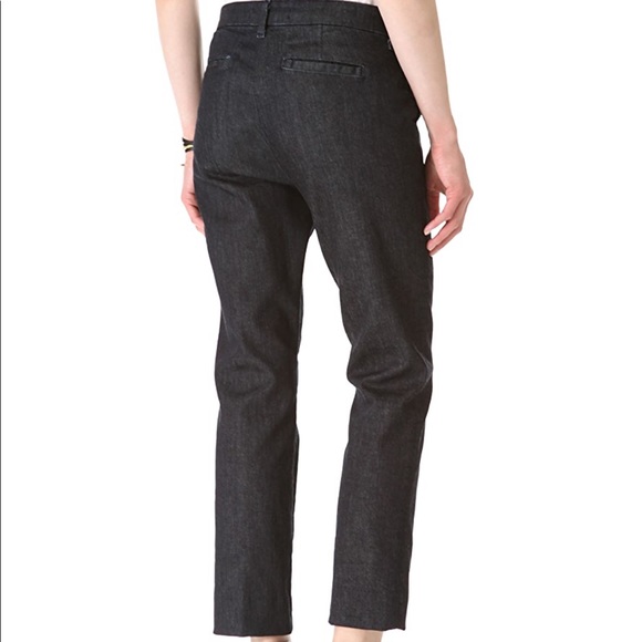 JBRAND HIGH RISE CLEAN CROP TROUSER - Picture 2 of 8